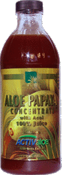 Aloe Papaya and Acai Concentrate