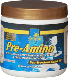 Pre-Amino amino acids and muscle building ingredients