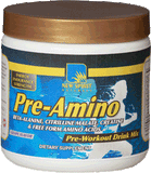 Pre-Amino amino acids and muscle building ingredients