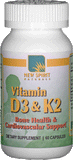Vitamin D3 and K2